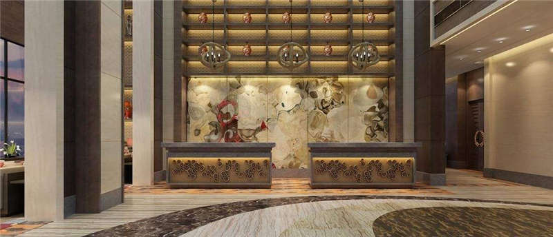 酒店大堂的地面裝修材料，可以嘗試用環(huán)氧水磨石地坪哦！